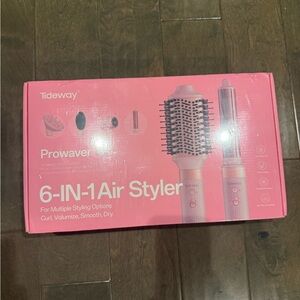 NEW Tideway Prowaver Pink 6-IN-1 Air Styler
